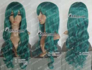 Bleach Neliel Nel Neptune Sailor Moon Green Cosplay wig  