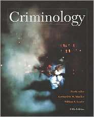 Criminology, (0072559519), Freda A. Adler, Textbooks   