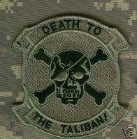TALITUBBIE© WHACKER ACU DEATH TO TALIBAN VELCRO PATCH  