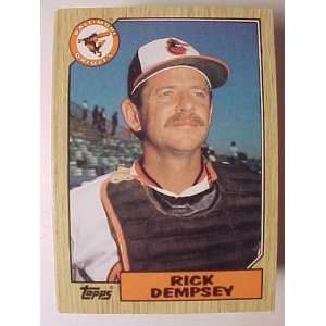  1987 Topps #28 Rick Dempsey