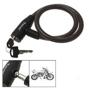  Vault Coil Cable Bike Lock and Keys (12mm Dia X 650mm 