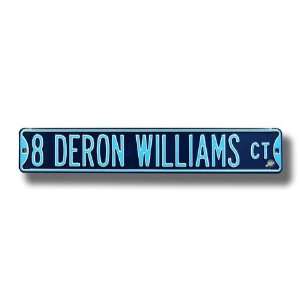  8 Deron Williams Ct. Street Sign