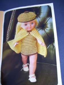Crochet Gifts Pattern Booklet Bags, Dolls Clothes, Beret, Umbrella 