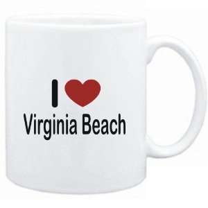  Mug White I LOVE Virginia Beach  Usa Cities