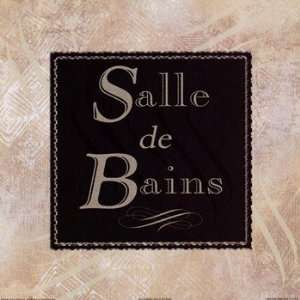  Salle de Bains   Poster by Diane Stimson (12x12)