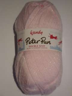 WENDY PETER PAN MOONDUST DK BABY KNITTING YARN WITH DELICATE SPARKLE 