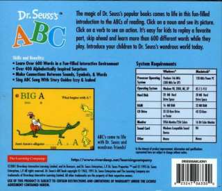 Sealed Brand New DR. SEUSS ABCs   Early Learning Prog  