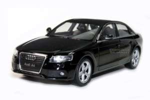 WELLY AUDI A4 DIE CAST MODEL 1/24 BLACK NEW  