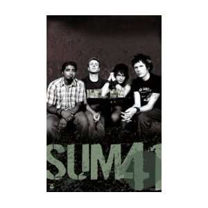  SUM 41 Group Music Poster