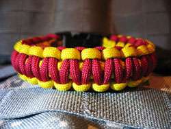 usmc yellow edges and core red weave