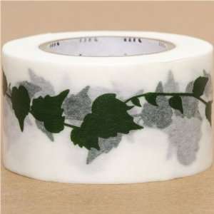  wide mt Washi Masking Tape deco tape with leaf tendril 