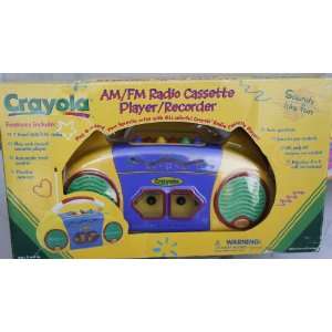  Crayola Am/fm Radio Cassette Player/recorder  Players 