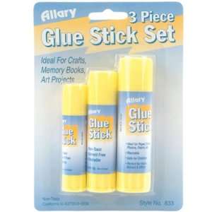  Allary Glue Stick Set   3PK