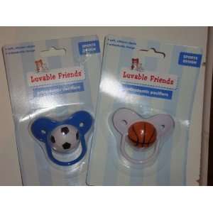  Sports Themed Baby Pacifier Baby