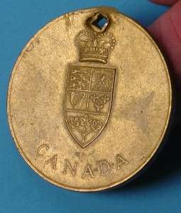 CANADA 1867   1967 Confederation Brass Token, Commemorative  