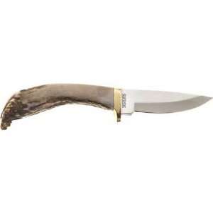  Silver Stag Sharp Forest D2 Tool Steel Antler Tip Handle 