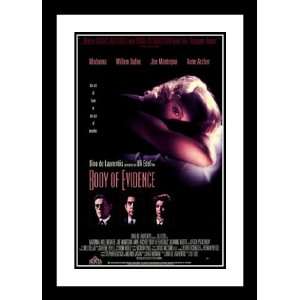 Body of Evidence 32x45 Framed and Double Matted Movie Poster   Style B