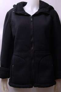 Brand New Weatherproof Womens Sherpa Lined Full Zip Hooded Jacket in 