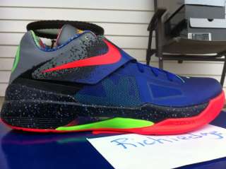   KD IV 4 NERF size 10 VERY RARE + T SHIRT weatherman kobe lebron  