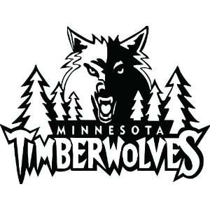 Minnesota Timberwolves NBA Vinyl Decal Sticker / 4 x 3