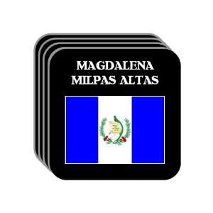 Guatemala   MAGDALENA MILPAS ALTAS Set of 4 Mini Mousepad Coasters