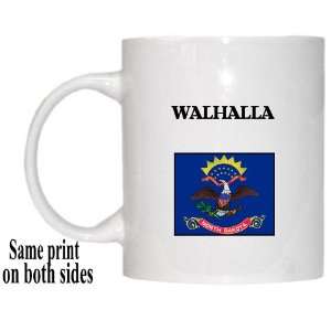  US State Flag   WALHALLA, North Dakota (ND) Mug 