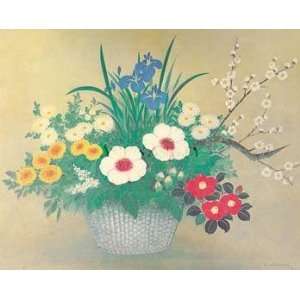  Basket Of Flowers (Canv)    Print