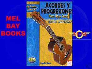 Bajo Sexto Acordes Y Progresiones Chord Book/CD Set  