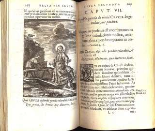 1635  ILLUSTRATED BOOK  WAY OF CROSS  RUBENS TITLE PAGE  
