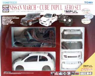 You are bidding on a TOMY / TOMITECH Nissan March Cube Impul Aero 