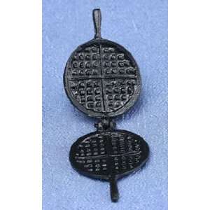  Dollhouse Miniature Waffle Iron 