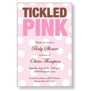  Tickled Pink Party Invitations 