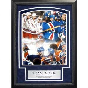  Mark Messier New York Rangers Teamwork Collage Sports 
