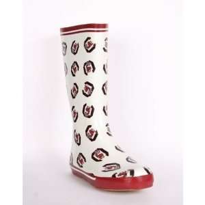  Womens University of South Carolina Scattered Print Boots 