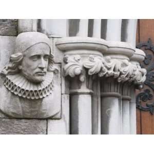  Carving at Entrance to St. Patricks Cathedral, Dublin 