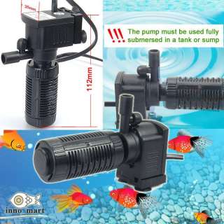 For Fresh & Sea Water Aquarium Oxygen Pump & Filter NEW  