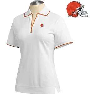   Browns Womens Alliance Organic Polo Medium