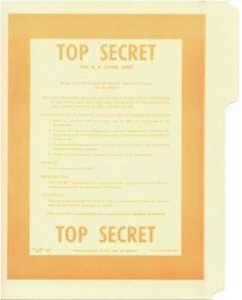 Top Secret No.2 File Folder 5 Pack  