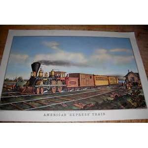   ART American Express Train by C Parsons (1855) 