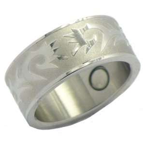    Stainless Steel Magnetic Therapy Ring (SR2)   New Jewelry