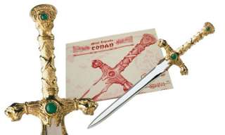 Miniature Sword of Conan the Barbarian (Gold) by Marto  