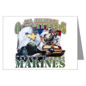  Greeting Card All American Outfitters The Few The Proud 