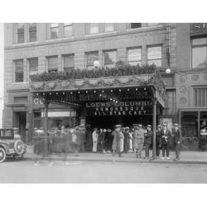  1920 photo Loews Columbia theater, exterior