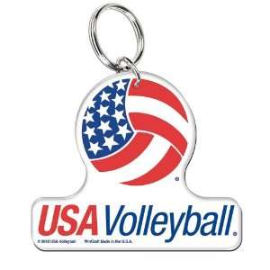  USA Volleyball Keychain