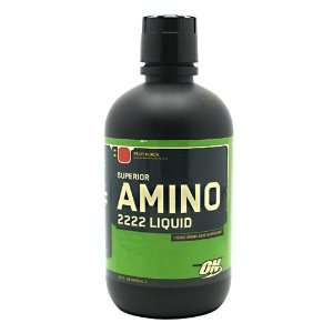  Amino 2222 Liquid 32 fl oz (948 ml) Fruit Punch Amino Acids Supplement