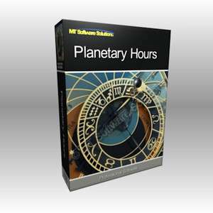 Astrology Planetary Hours Star Moon Sign Software Vista  