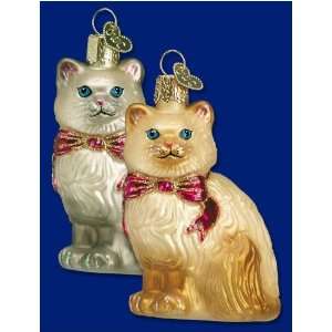  Old World Christmas Himalayan Cat Ornament (One Piece 