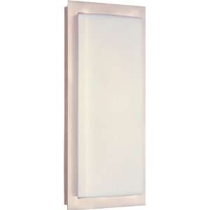   Beam LED Energy Smart 1 Light Wall Sconce in Stainless Steel with