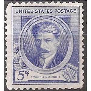  Postage US Composers Edward A McDowell Sc882 MNHVF 