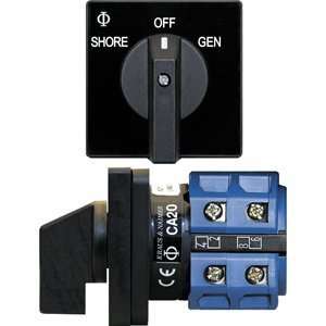  Blue Sea 9009 Switch AC 120VAC 32A OFF +2 Position 